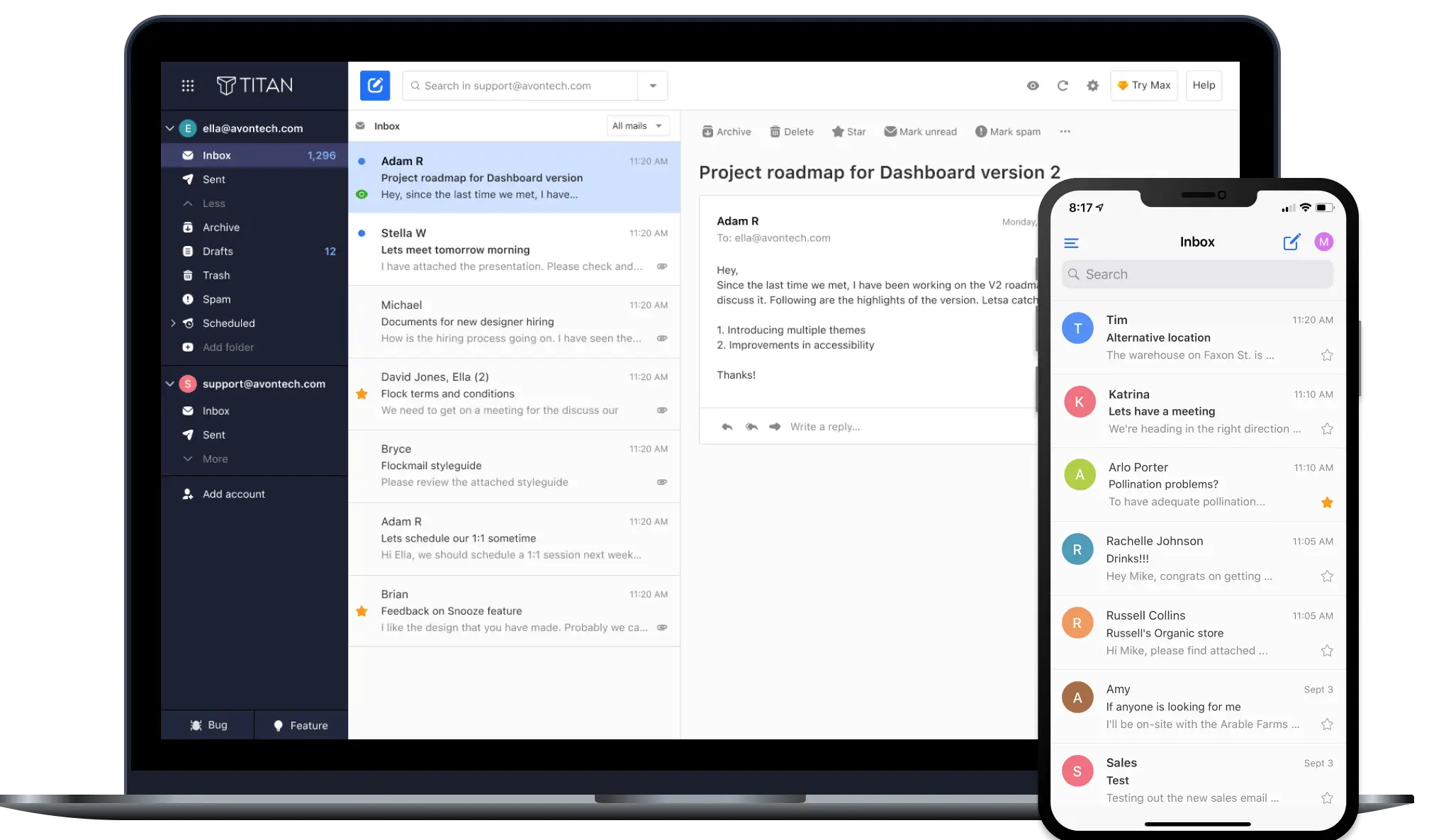 Email corporativo con Titan Email